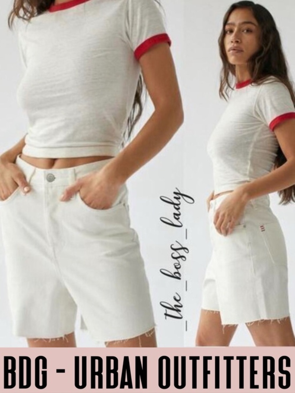 Urban Outfitters BDG shorts denim 90s short cotton high rise